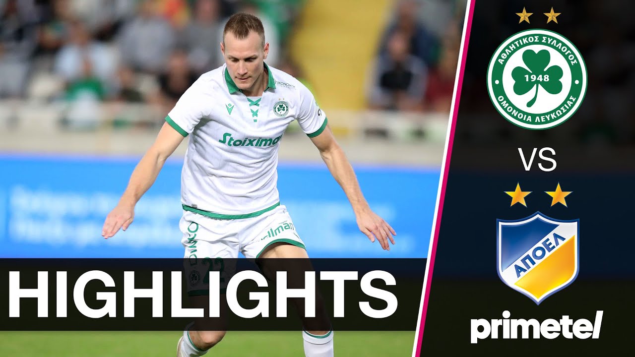 OMONOIA - ΑΠΟΕΛ 2-4 Highlights (25/02/2022)
