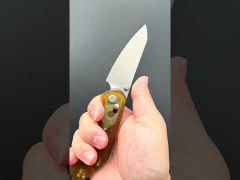 NEW RELEASE | GEO Knife DIVID Ultem Handle 3.3” Stonewash Bohler M390 Blade GEO2507K