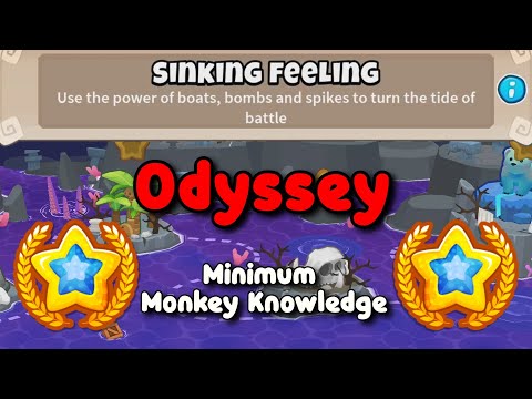 BTD6 Odyssey Tutorial | Almost No Monkey Knowledge | Sinking Feeling