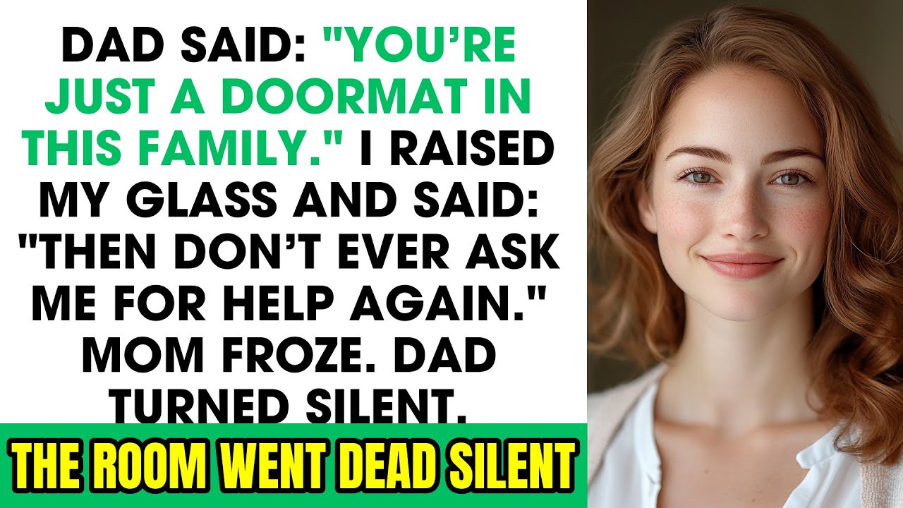 My Dad Said “You’re Just a Doormat in This Family” at His Party — So I Spoke Up and...