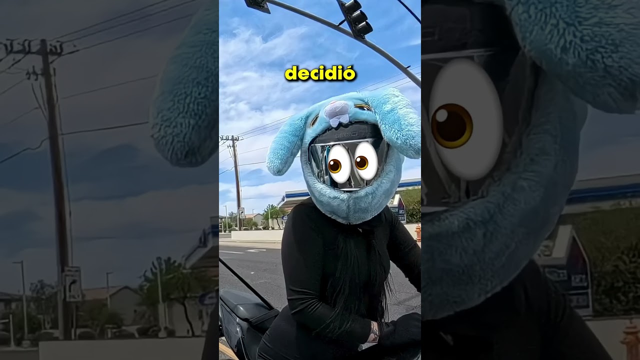 ASÍ PUEDES ENAMORAR A UNA CONEJITA MOTOCICLISTA!! 😯