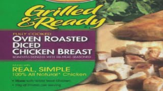 Tyson recalls 8.5 million pounds of ready-to-eat chicken