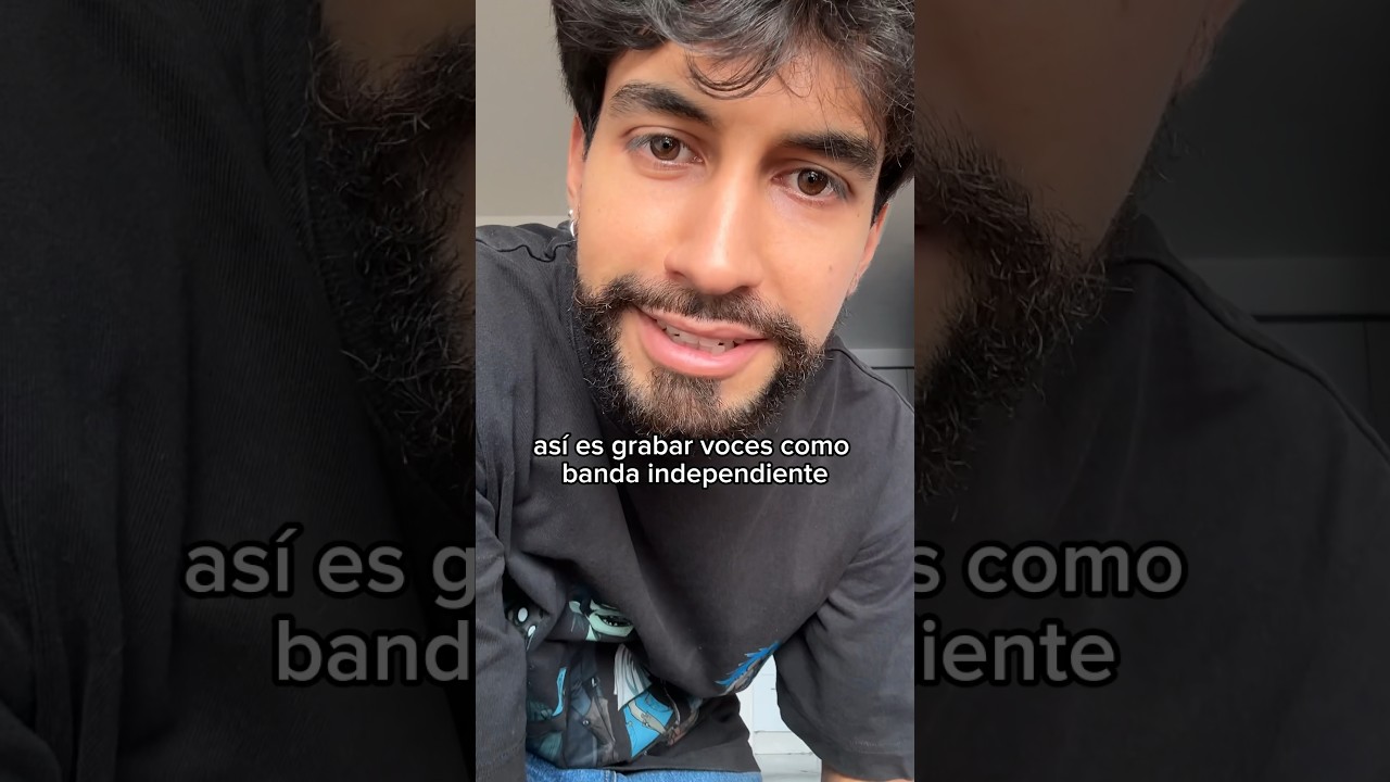 Grabando voces con Magüa #musicos #bandaindependiente #artistas #bandabogotana #musicosgrabando
