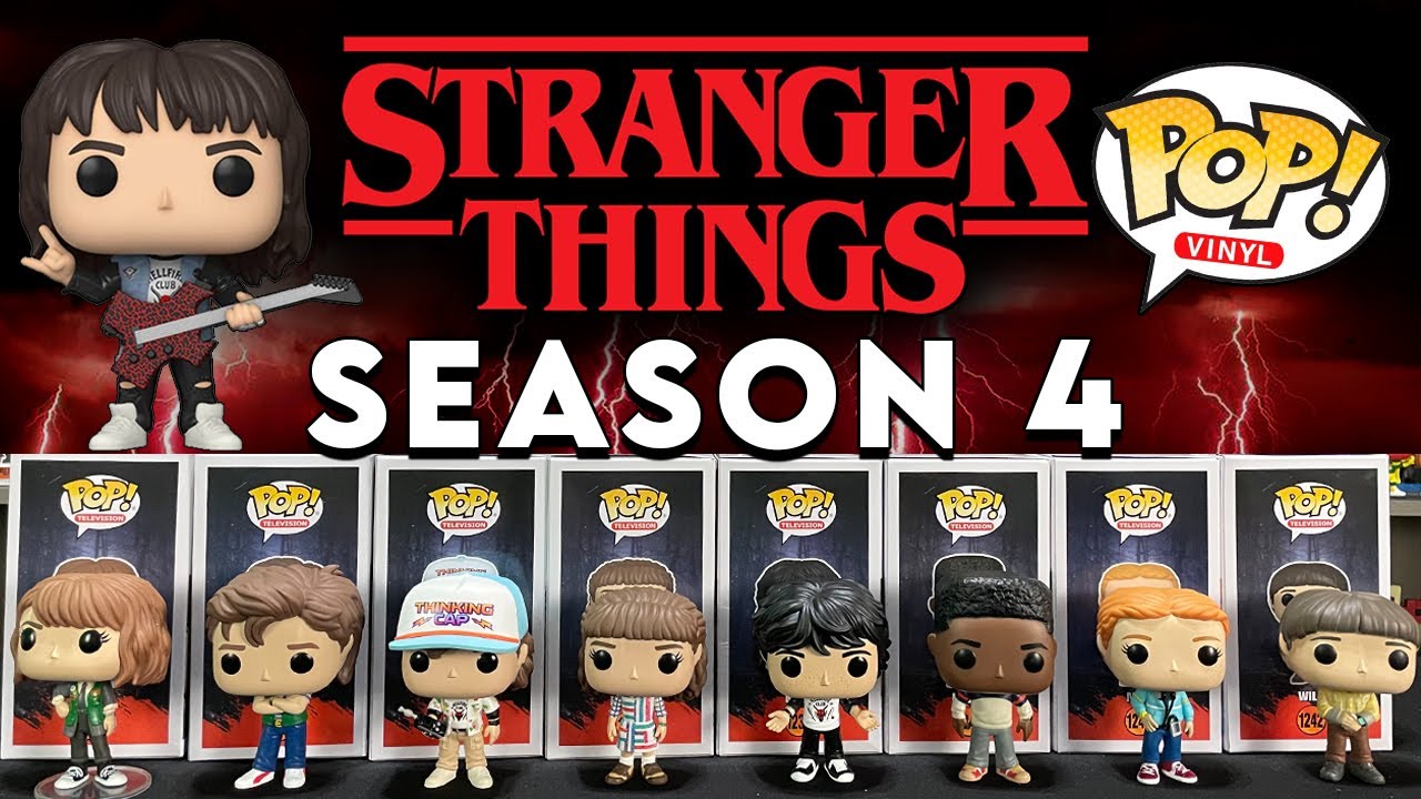 ストレンジャー・シングス Funko pop 4体 Bitty Pop! Stranger Things