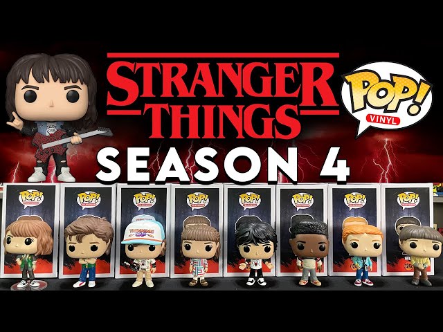 Stranger Things Funko Pop Collection Unboxing - YouTube