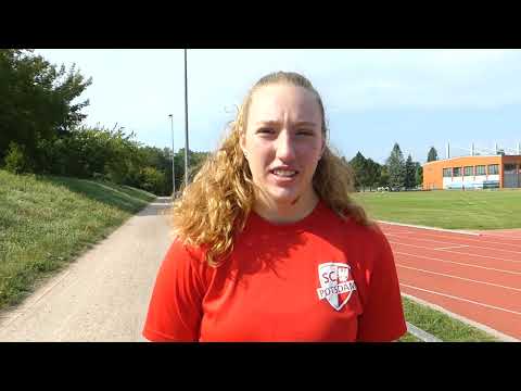 Leichtathletik WM 2022 Ergebnisse U 20 Interview mit Jaqueliné Gippner