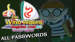 All Pirate Passwords | The Wind Waker: English Dub - Second Quest