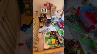 DIY Wooden Play Area | Child Safety For Babies & Toddlers | AuTiSm Safety #shorts