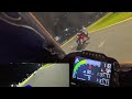 19 Sept 2025: Tracknight fun, 2nd (BEST) session - Yamaha R1M YEC