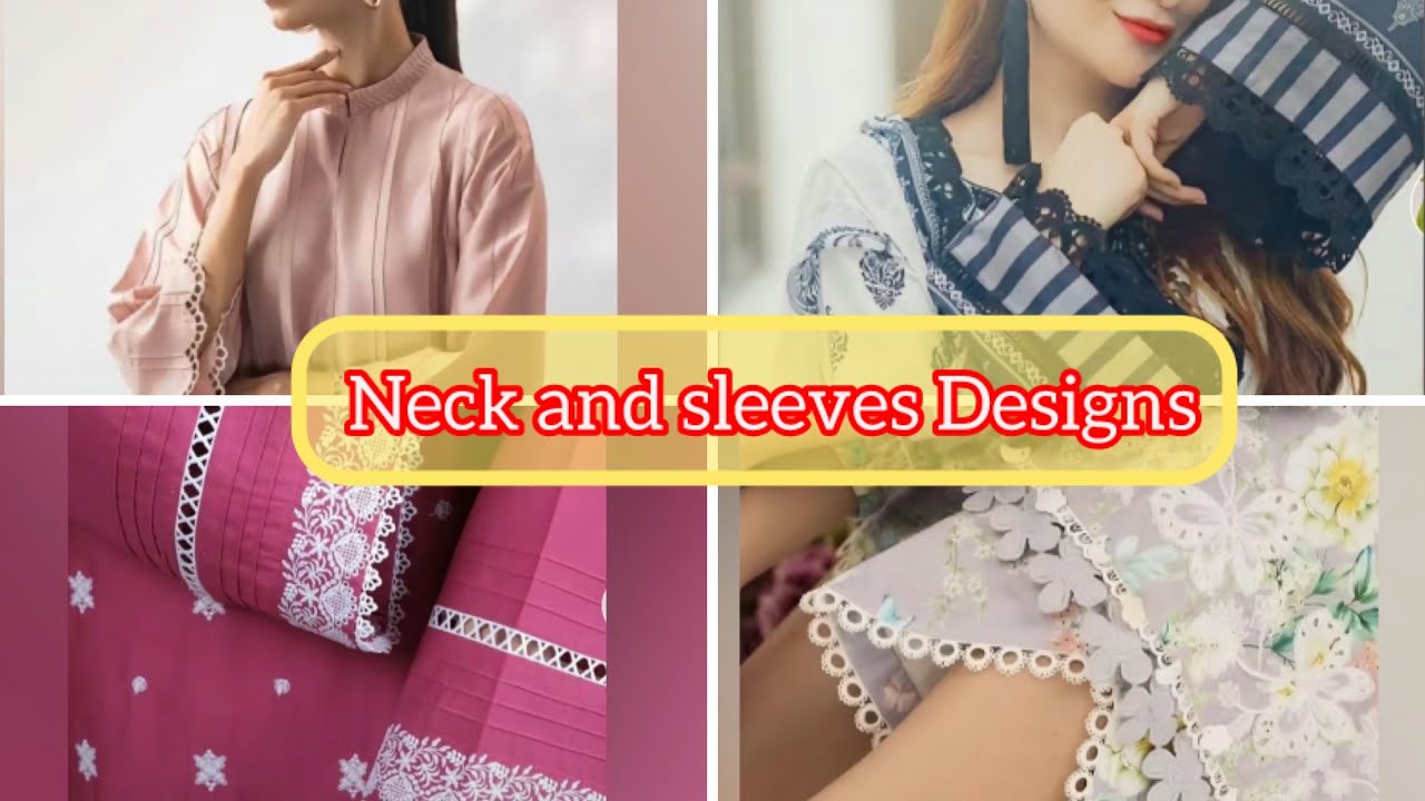 Latest Neck design || Latest sleeves Designs || Trendy Neck and Sleeve ...