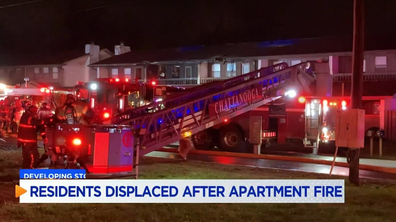Red Bank apartment fire displaces five families