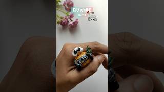 Let's make Wall E clayart ❤️ | Part 2 | Air dry clay | #satisying #walle #pixar #shorts