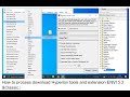 How to process download Hyperion tools add and extension ENVI 5.2 &Classic.