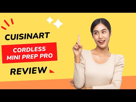 Level Up Your Kitchen Game Cuisinart Cordless Mini Prep Pro Review