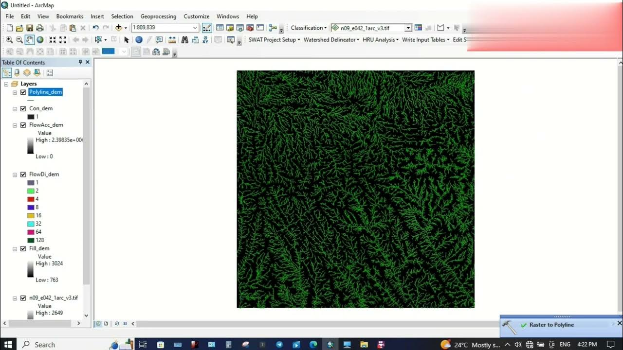 How to Delineate Watershed from DEM YouTube