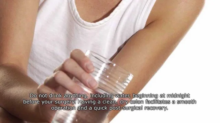 Colon Resection - Preparing for a Colon Resection Surgery