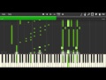 EONIAN Rakuen Tsuihou Expelled from Paradise ED Piano tutorial Synthesia YouTube