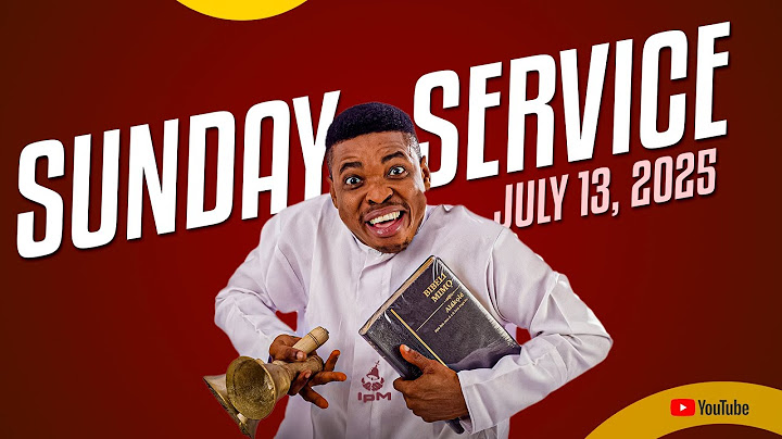 SUNDAY SERVICE || JULY 13, 2025