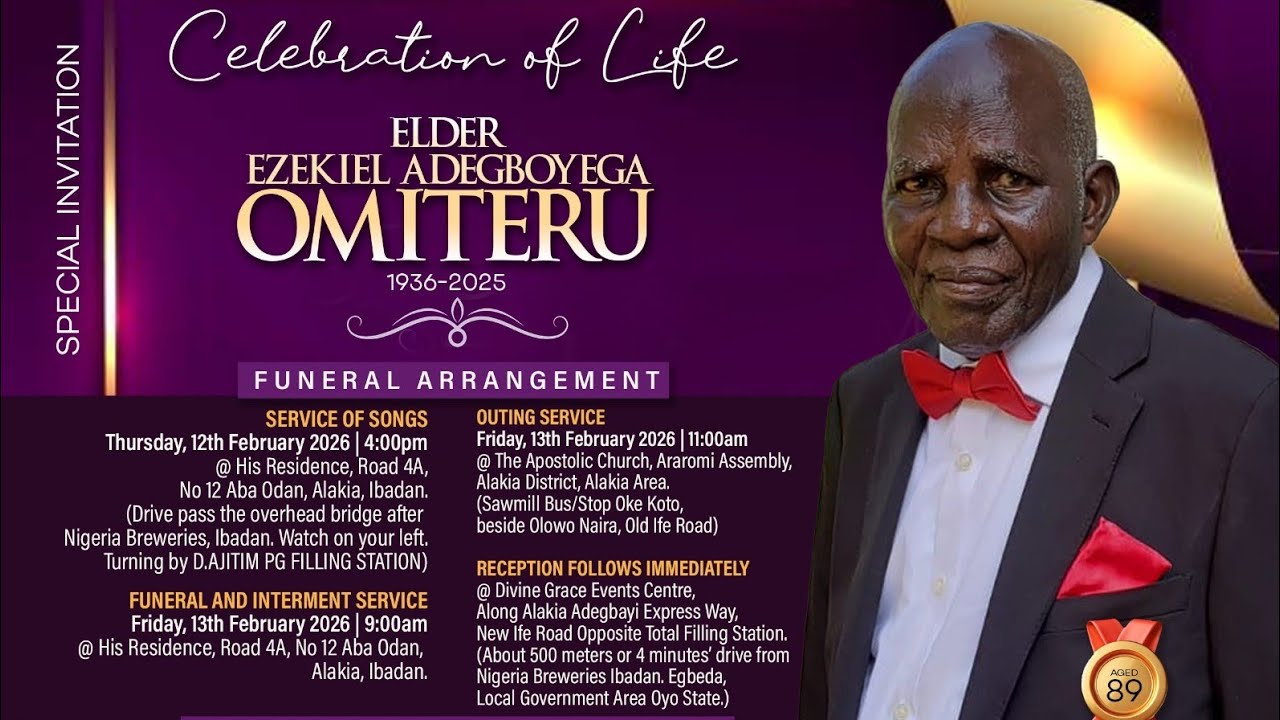 PA EZEKIEL OMITERU'S OUTING & THANKSGIVING SERVICE