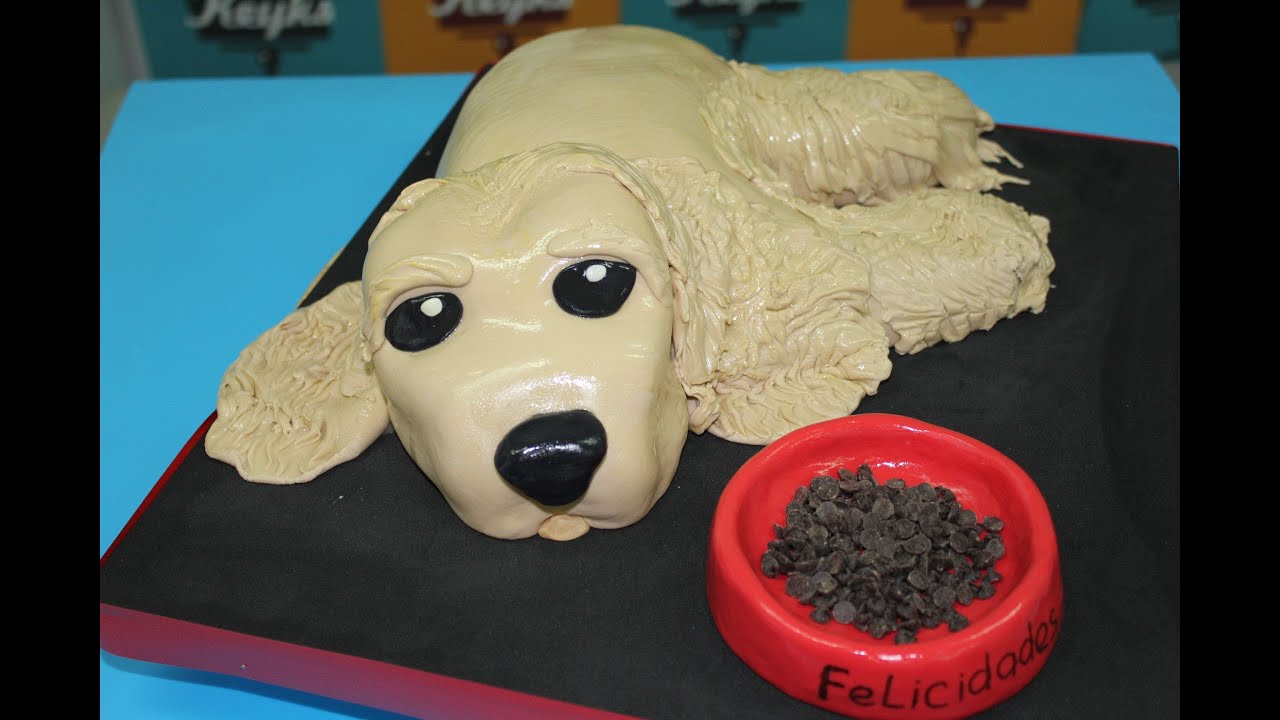 Tarta de perro en 3D. Doggy 3D cake - YouTube