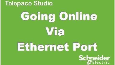 SCADAPack RTU - Go online with a SCADAPack RTU via Telepace Studio