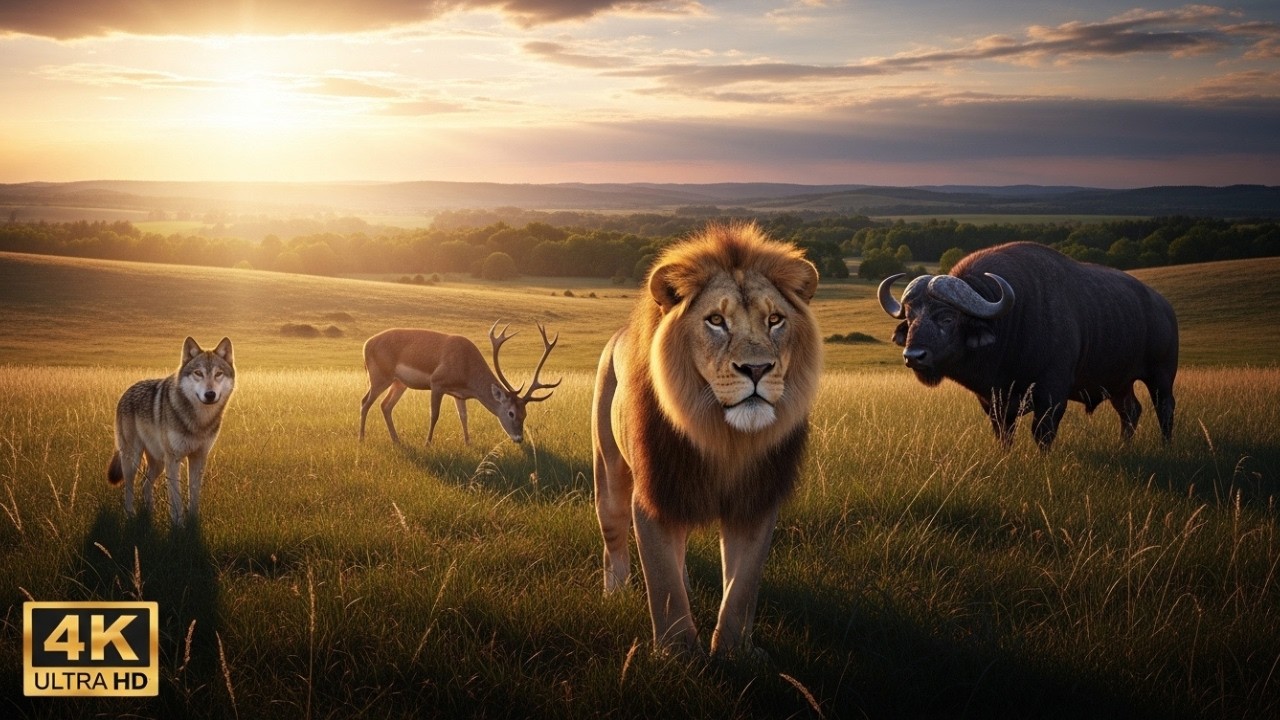 Wildlife Daily Life Documentary | Global Animal Behavior in Natural ...