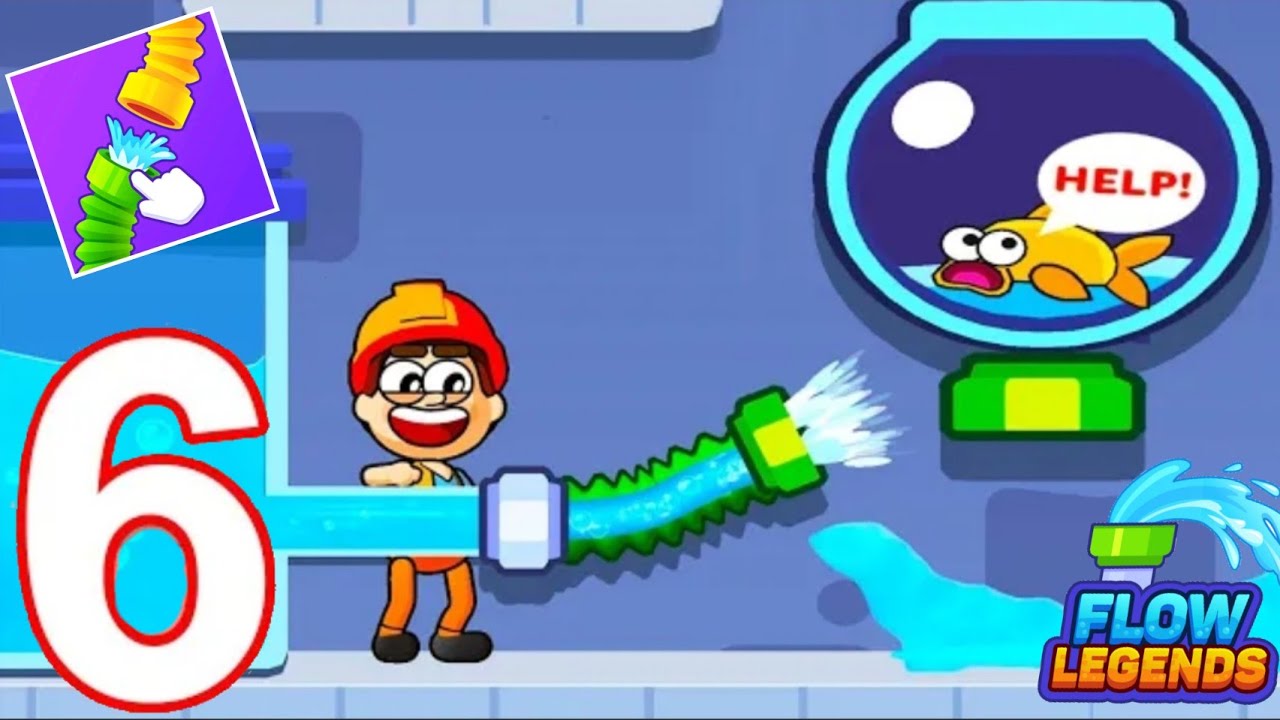 Flow Legends Part 6 Level 34 - 42 Day 12 - 14 Gameplay (android, iOS)