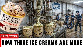 How Blue Bell's Ice Cream Is Made In Factories | The Truth Is Exposed