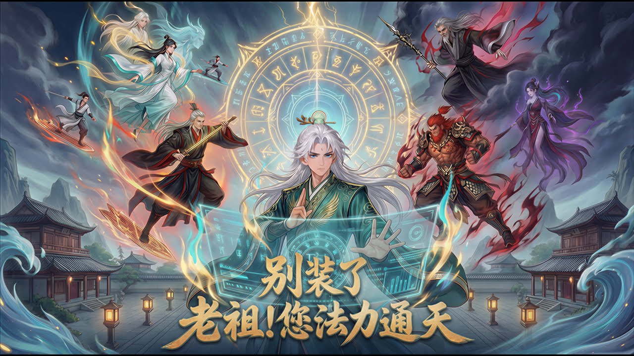 【全網首發🔥】別裝了老祖！您已法力通天｜穿越成戰五渣老祖！開局宗門要滅亡，毫無修為的大學講師林凡，靠敵人腦補+資訊差，硬裝大佬智退強敵，騷操作拉滿～#漫劇 #穿越 #玄幻