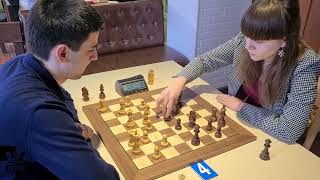 K. Sultanov (1208) vs V. Kobozeva (1870). Chess Fight Night. CFN. Blitz