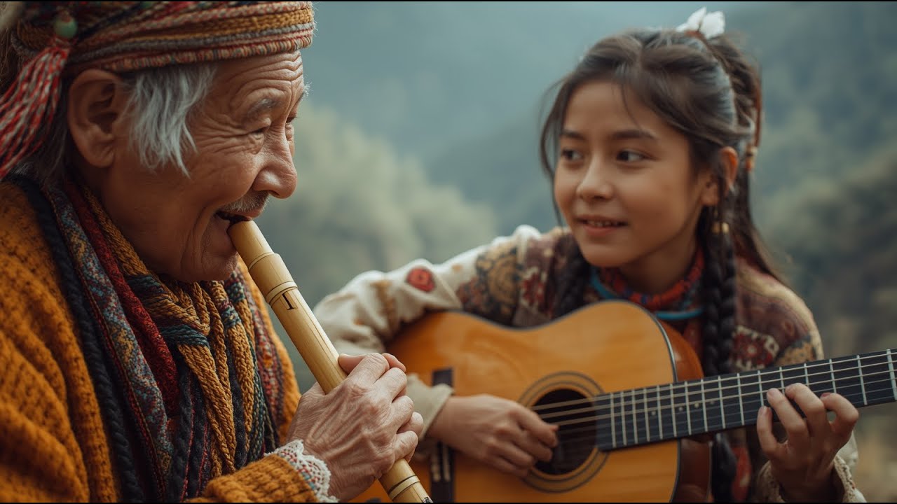 Música Andina de Primavera: Quena y Campos de Flores para Alegrar el Alma 