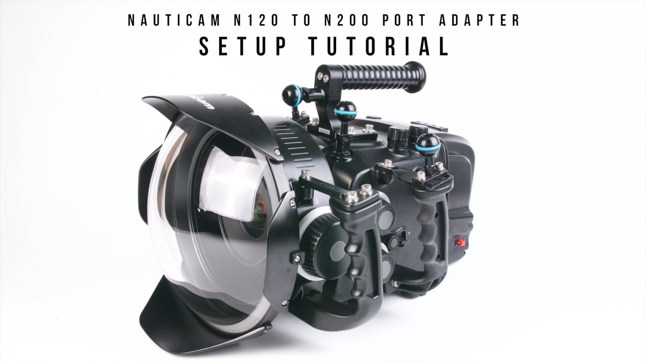 N120 to N200 Port Adaptor ~for Cinema Lenses on N120 Cinema and