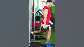 Mẹo tập chân thon gọn rất đơn giản mà hữu ích trong bài bulgarian split squats