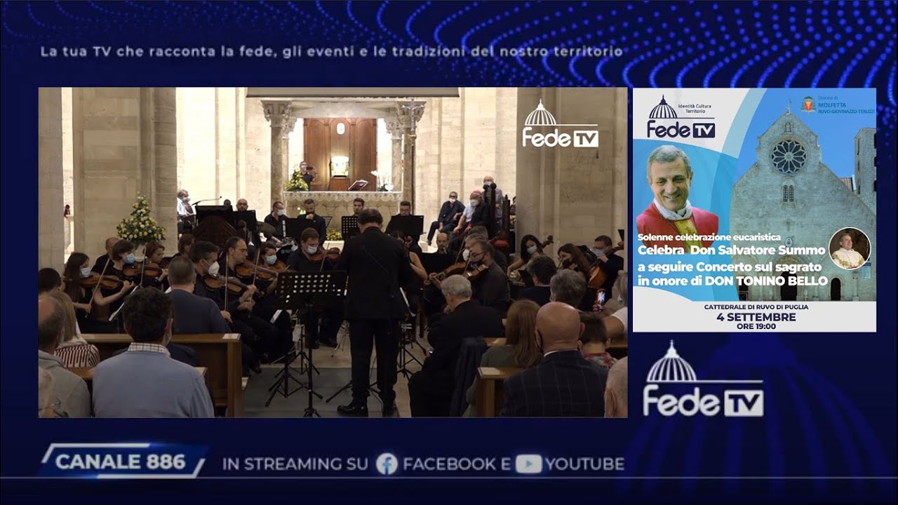 FEDE TV Concerto in onore di Don Tonino Bello - Ruvo di Puglia
