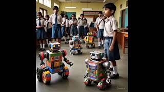 raju ka robot !! #moral stories #ai #animation #shorts #short video #youtube shorts