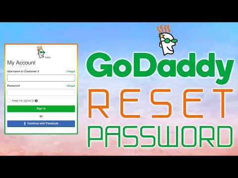 Godaddy Login: Recover Godaddy Account 2018 Tutorial Video