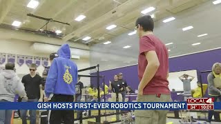 Robotics tournament held at Grand Island Senior High