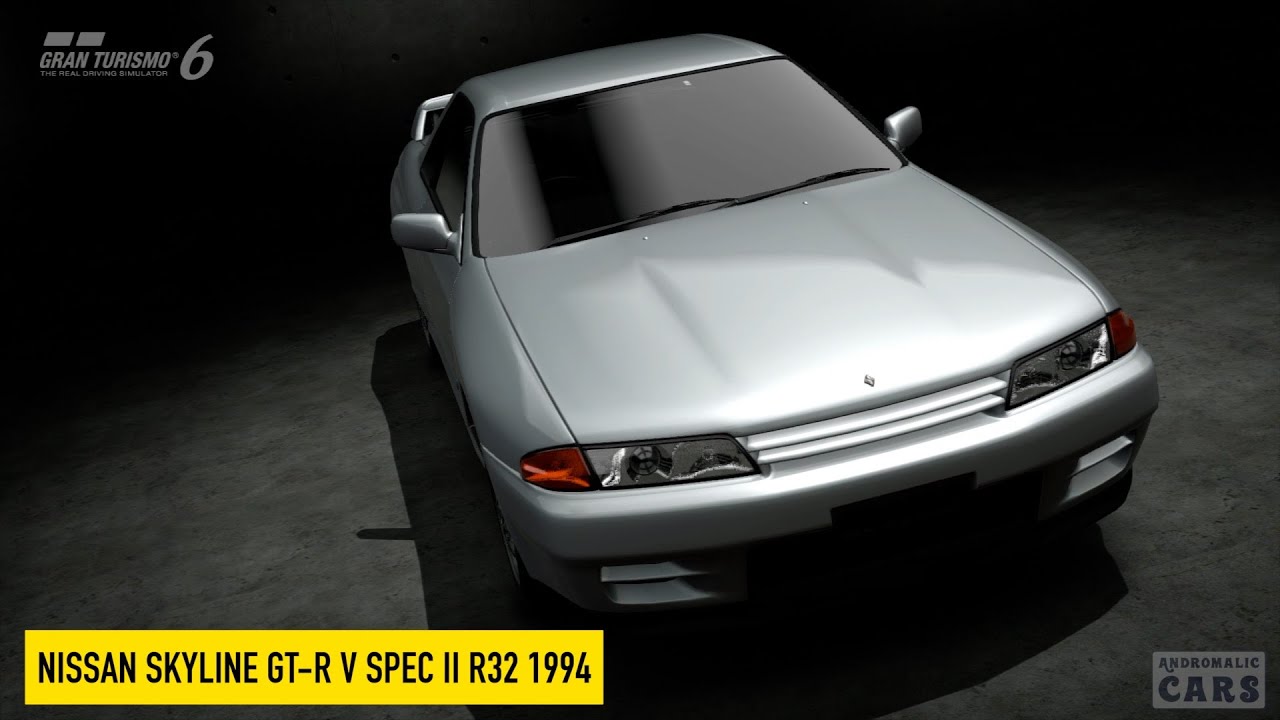 Nissan Skyline GT-R V Spec II R32 1994 - Gran Turismo 6 [PS3