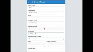Tutorial chemical input (English) screenshot 1