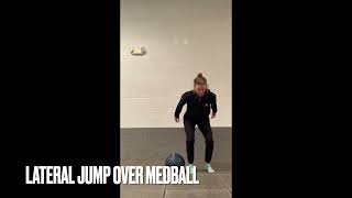 Lateral Jump Over MB