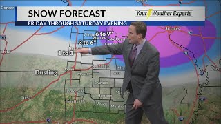 Thursday, January 10 Overnight Forecast