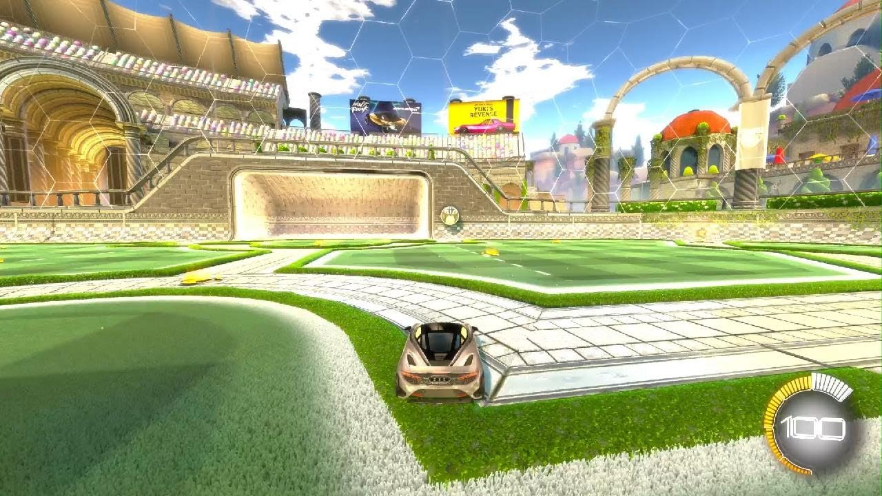 Rocket League My First Ceiling Shot