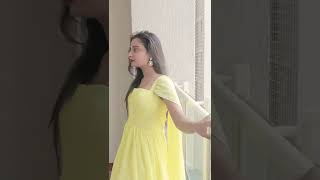 Custom-made Yellow Gown | Mythri Iyer X CloudTailor India's Leading Fashion & Tailoring Services screenshot 2