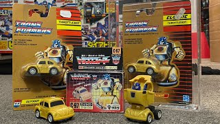 Transformers generation one goldbug review. G1 vintage complete collection. Bumblebee box Mosc afa