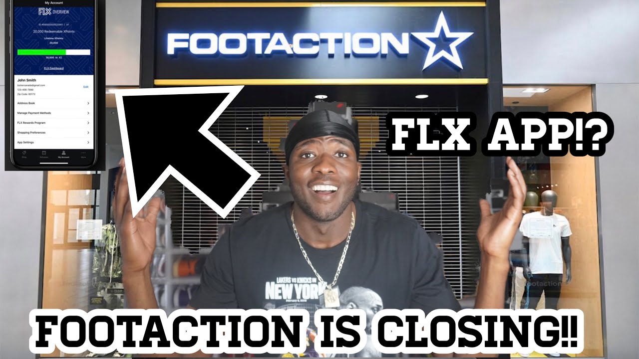 FOOTACTIONS ARE CLOSING DOWN! WHAT DOES THIS MEAN FOR FLX APP!? WILL THERE BE MORE W’s!!??