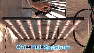 Redfarm BT 900W UV IR LED Grow Light