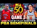 🔴GINEBRA vs NORTHPORT │ GAME 3 SEMIS - PBA COMMISIONERS' CUP 2025 Play-by-Play Reaction &amp; Scoreboard