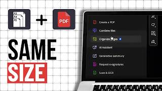 How To Make All PDF Pages The Same Size (Step By Step)