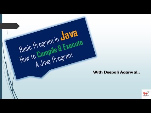 #4 Hello World Program in JAVA |Compile & Execution |Core JAVA |Hindi