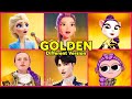 Song 'GOLDEN' Huntrx Through Different Versions ~ Guess The Song Golden KPOP DEMON HUNTERS 1